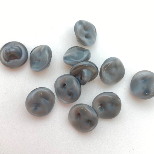 Button 10mm Gray - BUTTON-0173-C