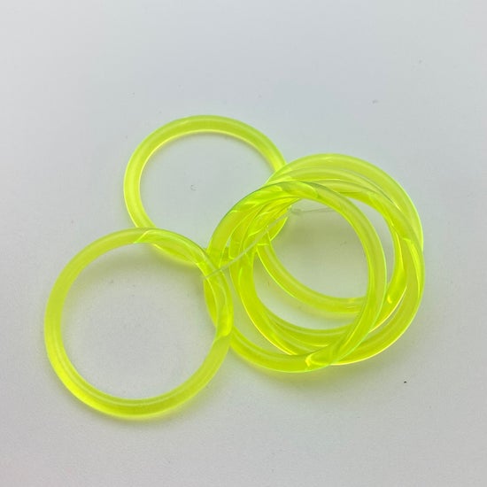 Rings 35mm Neon Yellow