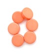 Disk 16mm Vintage Coral - IT-FY-0078-A