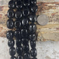 Black Agate Nuggets, 13x18mm, 15x20mm