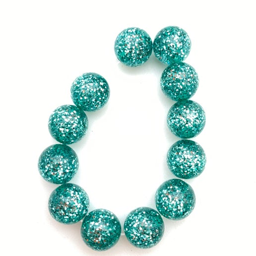 Glitter Round 10mm Atollo