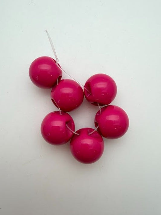 Bauble 16mm Royal Hot Pink