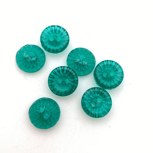 Button 10mm Emerald - BUTTON-0341-D