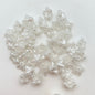 Flower Cap 10mm White Pearl