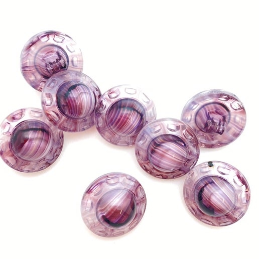 Button 18mm Amethyst - BUTTON-0411-B