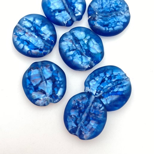 Baroque Flat 22mm Montana Sapphire - YAYIN