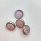 Button 12mm Pink/silver - BUTTON-0124-B