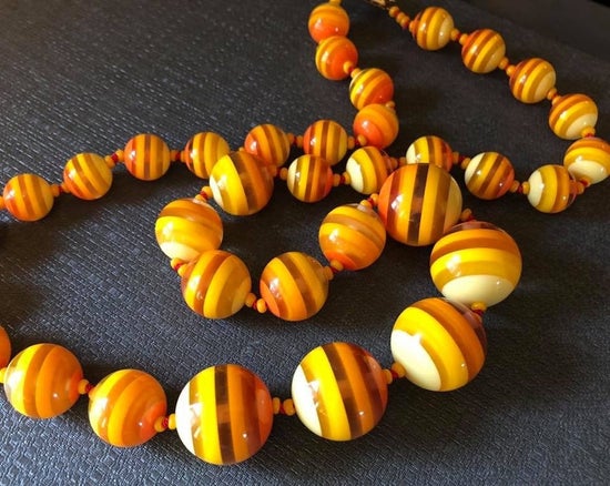 Layered Round 16mm Multi yellow - IT-RD-0002-E