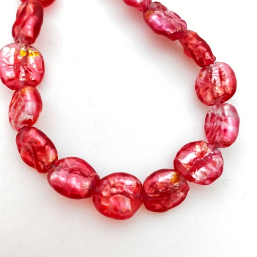 Baroque Flat 10mm Cranberry - YAYIN