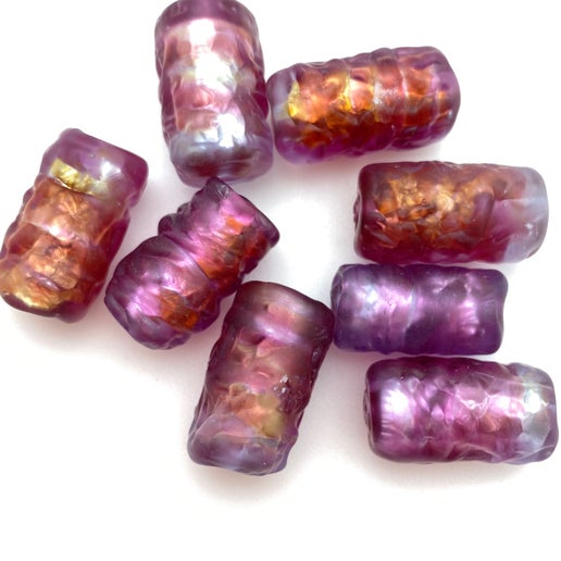 Baroque Tube 22x12mm Lilac - YAYIN