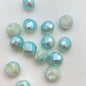 Button 9mm Aqua Pearl - BUTTON-0460-D