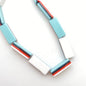 Layered Rectangle 25x10mm Multi 90’s