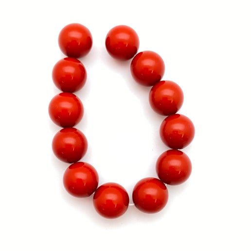 Round 12mm Terra cotta