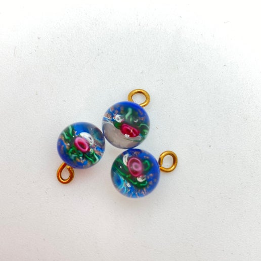 Button 8mm Blue - BUTTON-0197-D