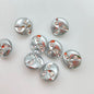 Button 14mm Silver - BUTTON-0152-C
