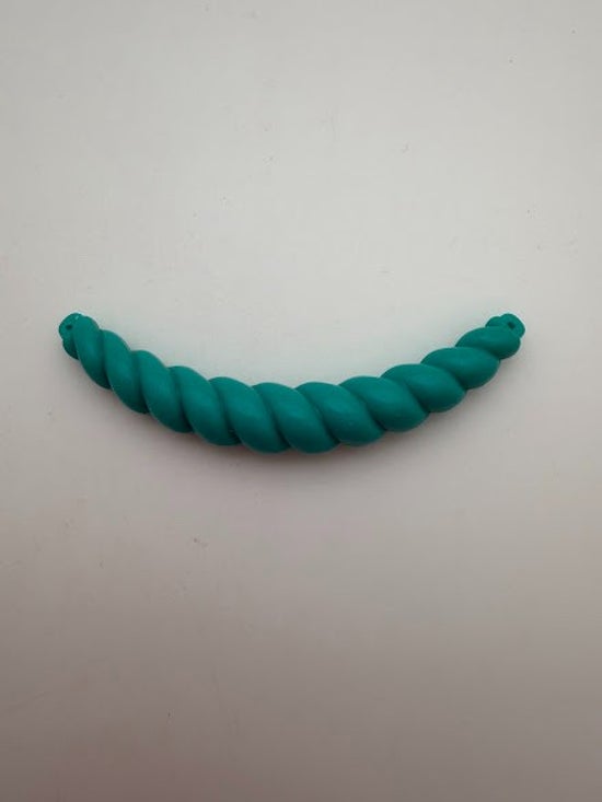 Twist Link 3"x12mm Teal Green