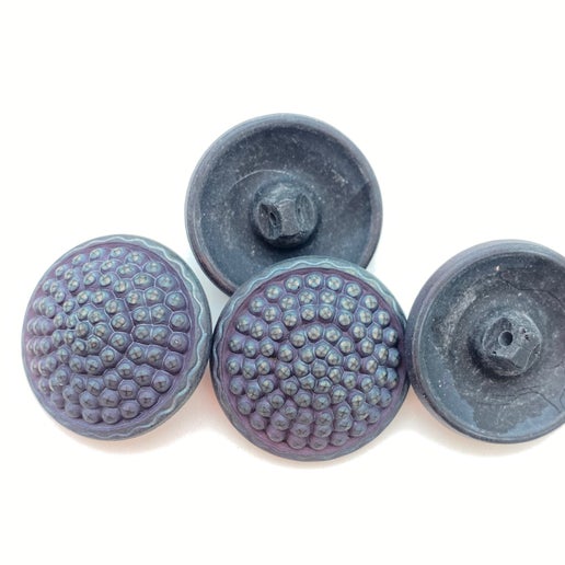 Button 25mm Iris Matte - BUTTON-0420-B