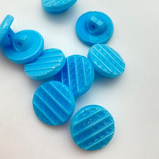 Button 16mm Lt Blue - BUTTON-0077-D