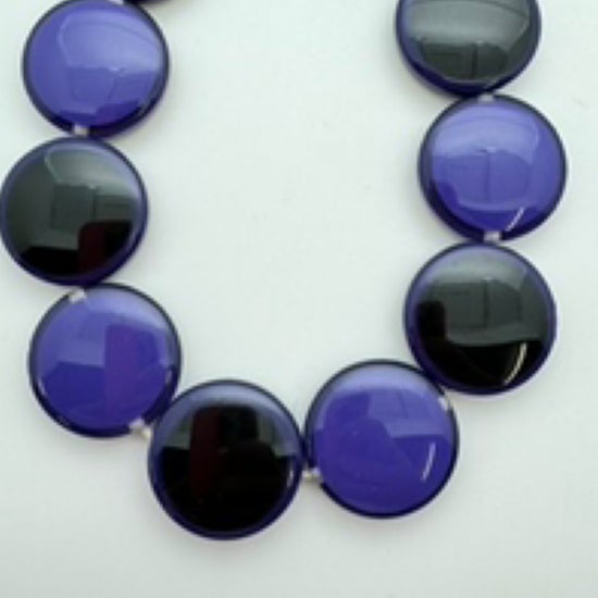Layered Dome 25mm Royal & Jet