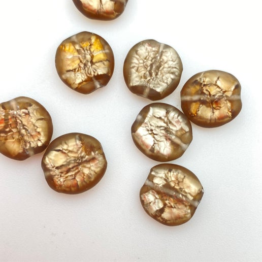 Baroque Flat 14mm Topaz - YAYIN