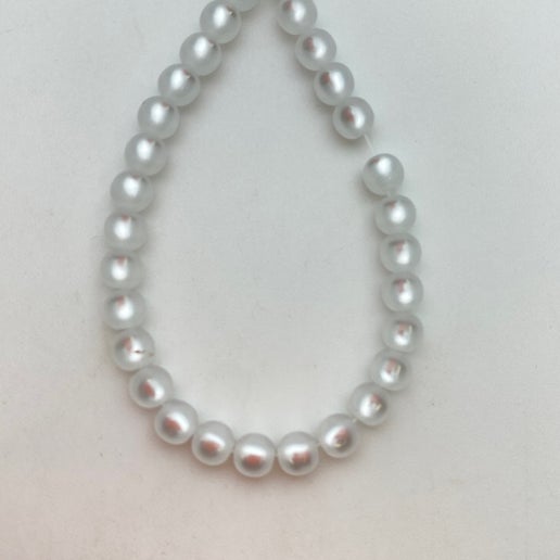 Moon glow Round 6mm White