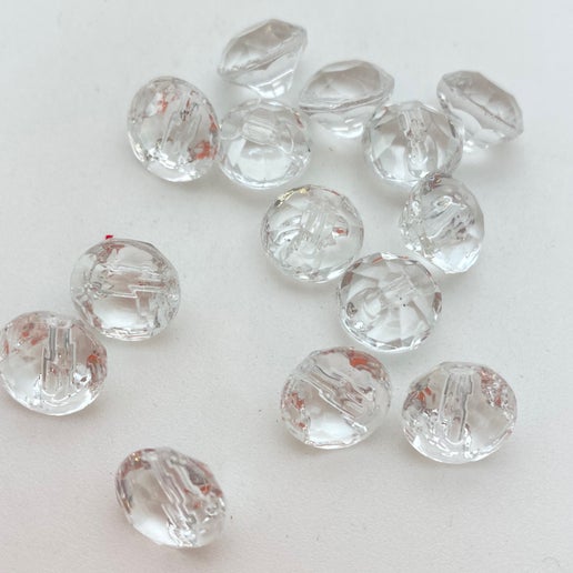 Button 10mm Crystal - BUTTON-0301-C