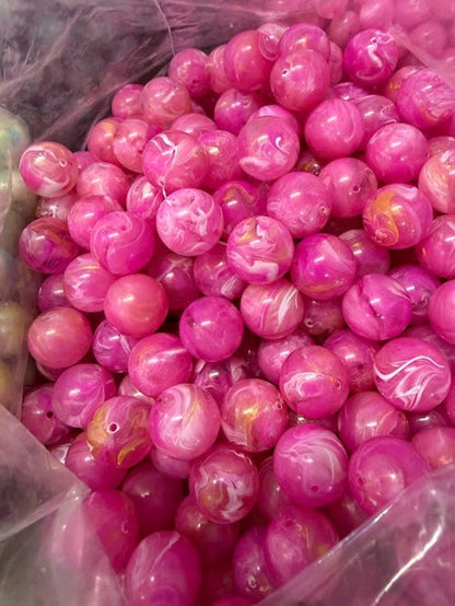 Round 12mm Golden Fuchsia