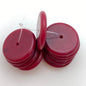 Rondelle 18mm Wine Marble - FY-0252-A