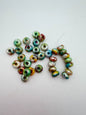 Rondelle 10mm Palm Royale Silk