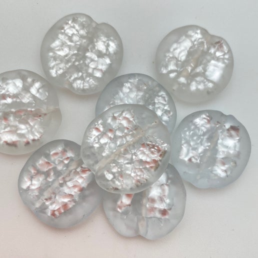 Baroque Flat 22mm Crystal - YAYIN