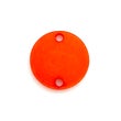 Laser Cut 2 hole link 20mm Hyacinth Matte