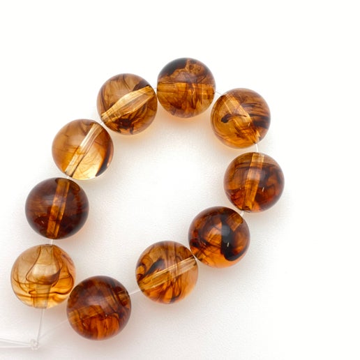 Round 12mm Tortoise