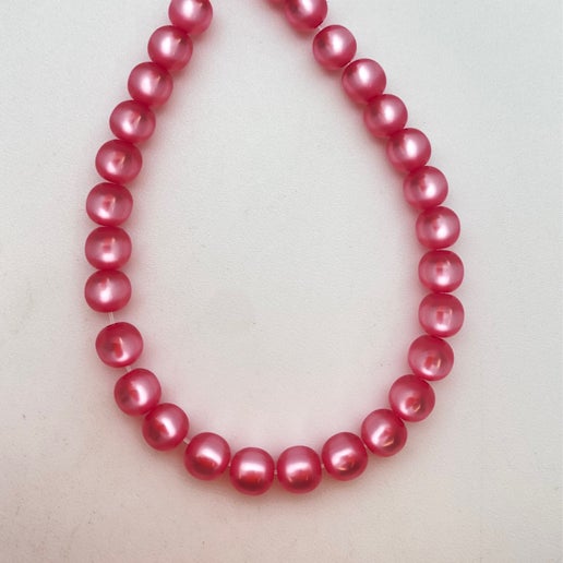Moon glow Round 6mm Rose