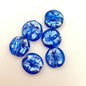 Baroque Flat 14mm Sapphire - YAYIN