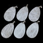 Crystal Quartz Teardrop Pendant