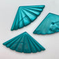 Lucite Cab Fan 52x25mm Teal