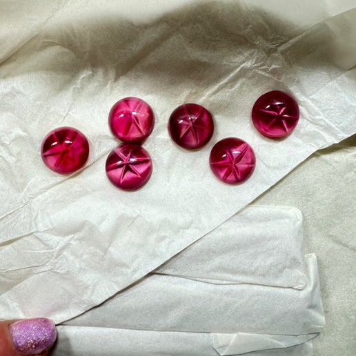 Vintage Glass Cabs 15mm