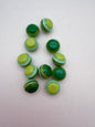 Layered Cushion 14mm Multi Green