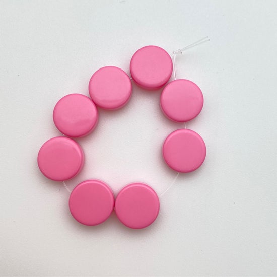 Disk 12mm Pink Rose - IT-FY-0094-B