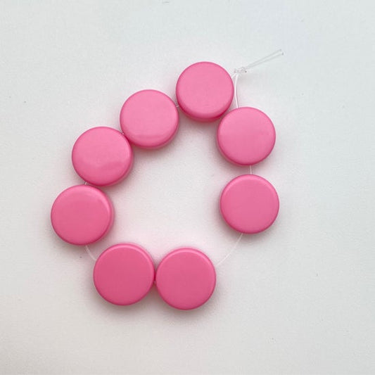 Disk 12mm Pink Rose - IT-FY-0094-B