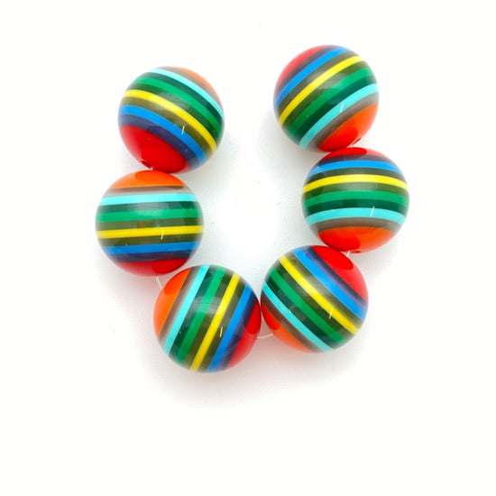 Layered Round 20mm Multi