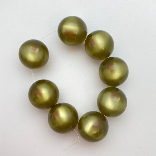 Moon glow Round 16mm Oregano