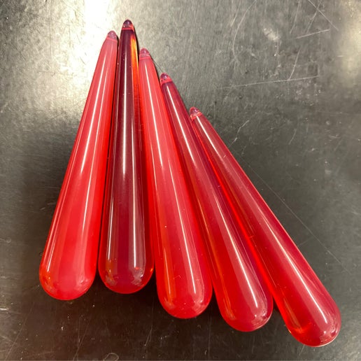 Drop 61mm Watermelon opaline