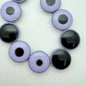 Layered Dome 25mm Lavender & Jet