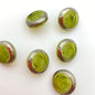 Button 12mm Olive/silver - BUTTON-0106-D
