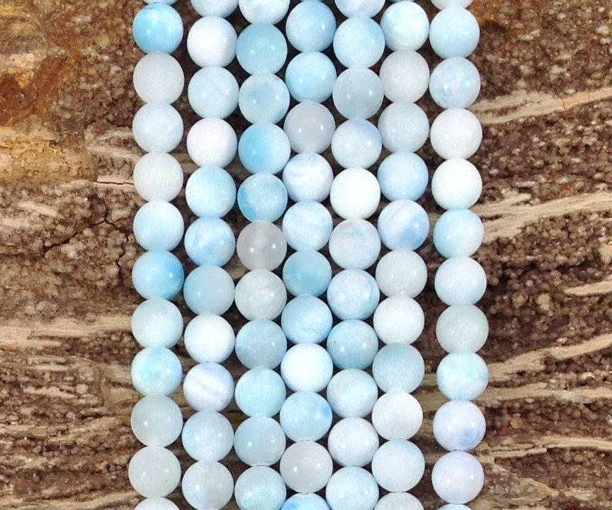 Hemimorphite Round 8mm 10mm