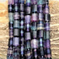 Rainbow Fluorite Tube Shapes