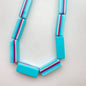 Layered Rectangle 25x10mm Multi 50’s
