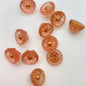 Button 12mm Peach/gold - BUTTON-0442-B