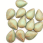 Inlay Deco Drop 28x20mm Patina